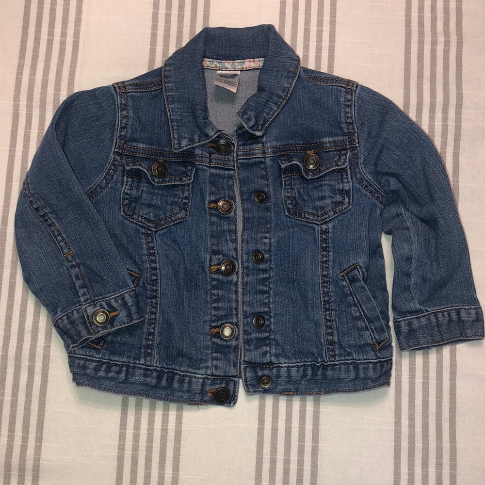 Toddler girl jean jacket